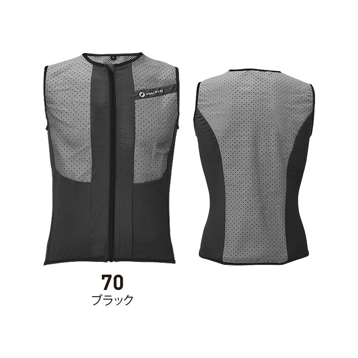TL621 INUTEQウォーターベスト BODYCOOL XTREME 春夏作業服 熱中症対策 M～2XL PVAポリビニルアルコール100％