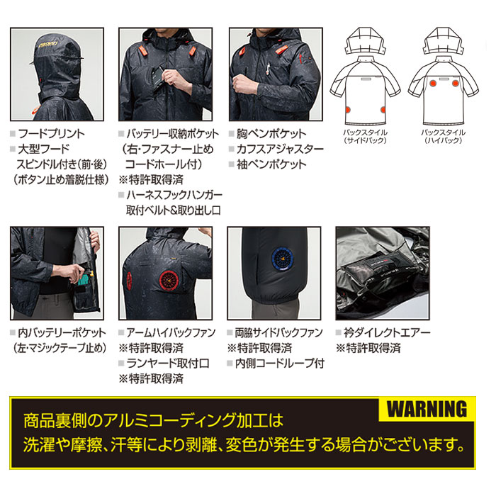 AC2096HB AC半袖ブルゾン ハイバック仕様 ユニセックス BURTLE バートル 春夏 作業服 作業着 S～3XL ポリエステル100％ マイクロソフトシェルシリーズ