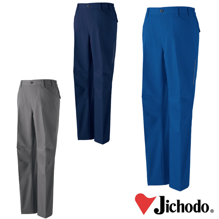 11201 エコ製品制電ストレッチノータックパンツ 自重堂 Jichodo 秋冬 作業服 作業着 SS-5L ポリエステル74％・複合繊維21％・綿5％ レイピマピケケシリーズ