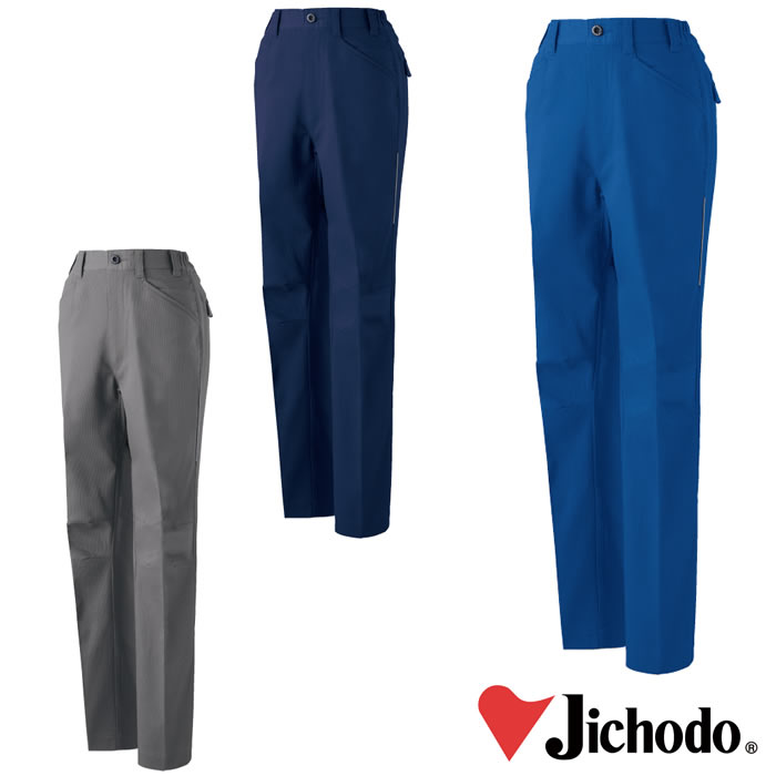 11206 エコ製品制電ストレッチレディースパンツ 自重堂 Jichodo 秋冬 作業服 作業着 SS-5L ポリエステル74％・複合繊維21％・綿5％ レイピマピケシリーズ