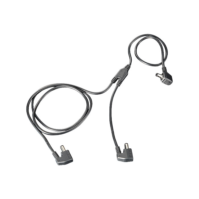 KS-309 二股ロングケーブル (7L、8L、パンツ用) kurodaruma クロダルマ ファン付き作業服用 空調ウェア KS305 エアーセンサーネオ AIRSENSORneo