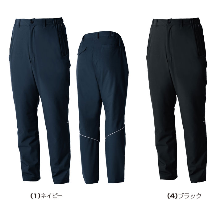 7554-09 防寒パンツ ストレッチ 防風 透湿 桑和 SOWA 作業服 作業着 防寒着 防寒ウェア SS～6L ポリエステル92％・ポリウレタン8％-カラーバリエーション