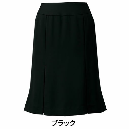 SS617S 美形スカート：マーメイドプリーツ 神馬本店（selectstage）事務服・制服【メーカーカタログより40％OFF】SS～5L 複合繊維(ポリエステル)100％