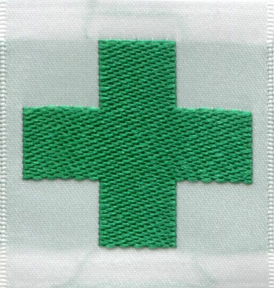 安全マーク代 【縫い付けでの取付となります】-安全マーク・緑十字・ミドリ十字 
