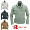 8031 ジャケット BURTLE バートル 秋冬作業服 作業着M～5L 綿100％ 日本製綿100％チノクロス