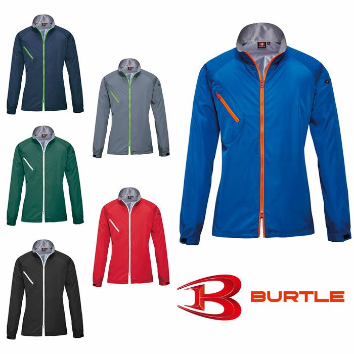 3170 ジャケット BURTLE バートル 作業服 作業着SS～5L ポリエステル100％ 日本製タフレックス高密度織物素材