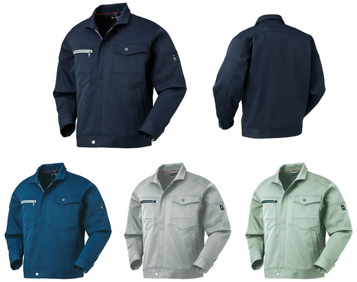 32670 長袖ジャンパー kurodaruma クロダルマ 秋冬 作業服 作業着 SS～8L ポリエステル100％ ストレッチサージ生地