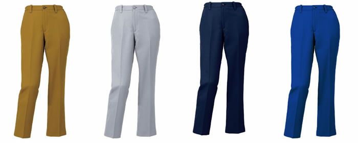 316671 レディーススラックス（ノータック・脇シャーリング） kurodaruma クロダルマ 秋冬作業服 作業着 SS～5L ポリエステル90％・綿10％ 裏綿ツイル