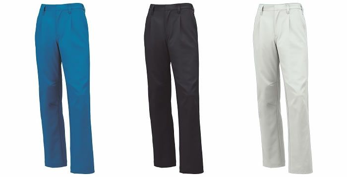 31664 スラックス（ワンタック） kurodaruma クロダルマ 秋冬 作業服 作業着70～120ｃｍ ポリエステル100％ リップストップ