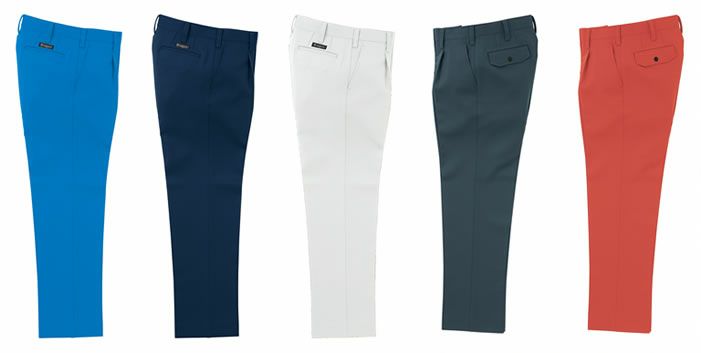 31596 スラックス（ワンタック） kurodaruma クロダルマ 秋冬作業服 作業着 70～120ｃｍ ポリエステル90％・綿10％ 裏綿