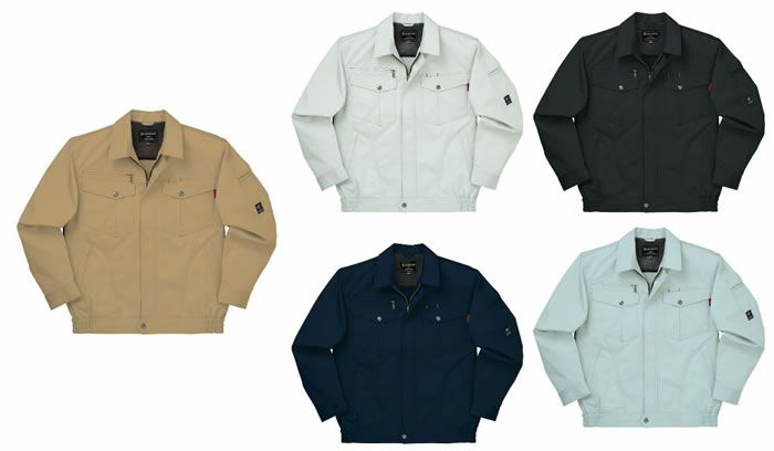 32594 長袖ジャンパー kurodaruma クロダルマ 秋冬 作業服 作業着 SS～8L ポリエステル65％・綿35％ ツイル