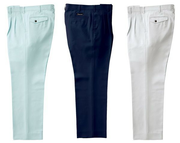 31732 スラックス（ツータック） kurodaruma クロダルマ 秋冬作業服 作業着 70～120ｃｍ ポリエステル100％ サージ