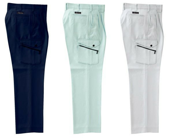 35732 カーゴパンツ（ツータック） kurodaruma クロダルマ 秋冬作業服 作業着 70～120ｃｍ ポリエステル100％ サージ