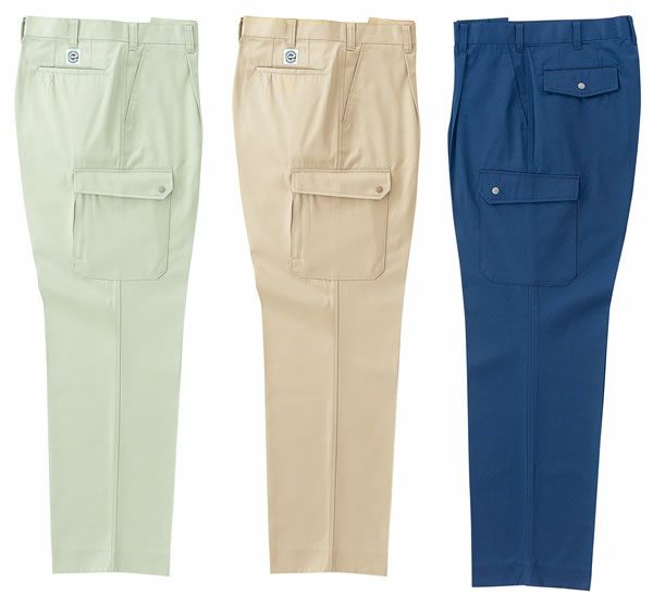 35043 カーゴパンツ（ワンタック） kurodaruma クロダルマ 秋冬作業服 作業着 70～116ｃｍ ポリエステル65％・綿35％ ソフトツイル（エコマーク）