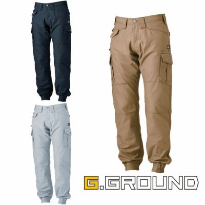 g.ground 夏用 超軽量ストレッチカーゴパンツ 50028 人気