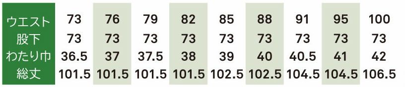 1515 ワンタックニッカ 桑和 SOWA 鳶服 作業着 73～100cm ポリエステル100％ 只今参上