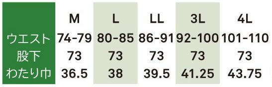 65010 ツータックダボパンツ 桑和 SOWA 鳶服 作業着 M～4L 綿100％ シーティング
