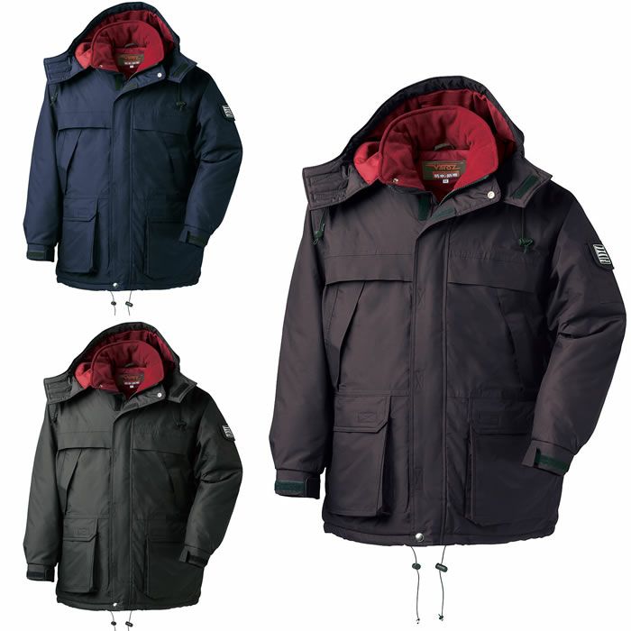 54128 コート kurodaruma クロダルマ 防寒着 M～5L ナイロン100％ カポロスコーティング