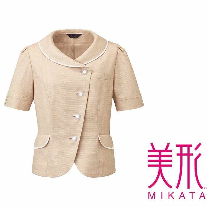 SS730L 美形サマージャケット 神馬本店（selectstage）事務服・制服 5号～19号 ポリエステル100％