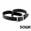 10079 合皮ベルト 桑和 SOWA 作業ベルト 長さ120ｃｍ（フリーサイズ） 合皮
