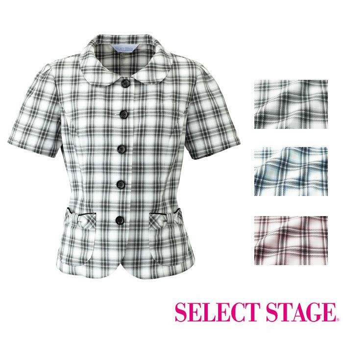 SS670L オーバーブラウス 神馬本店（selectstage）事務服・制服
