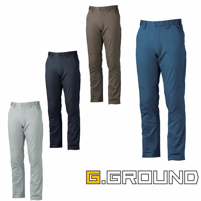 169 スラックス 桑和 SOWA G.GROUND 春夏作業服 作業着 70～130 綿98％・ポリウレタン2％
