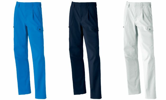 35665 カーゴパンツ（ワンタック） kurodaruma クロダルマ 春夏作業服 作業着 70～120ｃｍ ポリエステル100％ ドビー