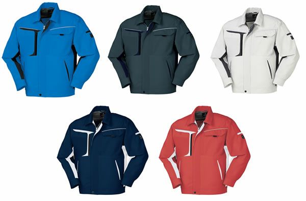 255981 長袖ジャンパー kurodaruma クロダルマ 春夏作業服 作業着 SS～5L ポリエステル85％・綿15％