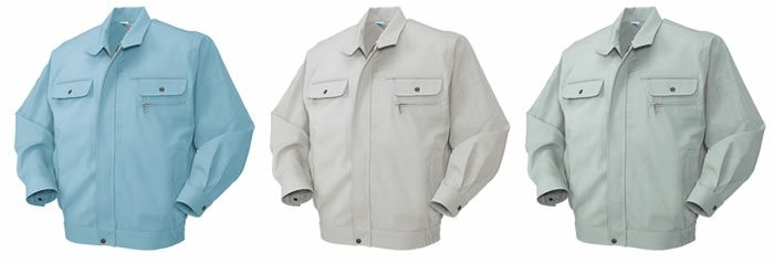 250931 長袖ジャンパー kurodaruma クロダルマ 春夏作業服 作業着 S～5L 綿55％・ポリエステル45％ ポーラ