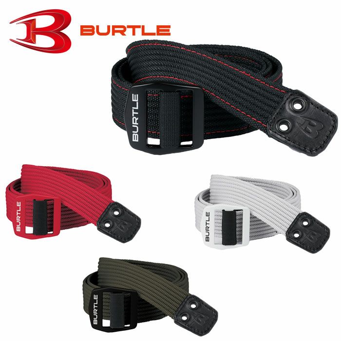 4049 ベルト バートル BURTLE ベルト ポリエステル100％ 長さ120ｃｍ(フリーサイズ) 巾3.8ｃｍ