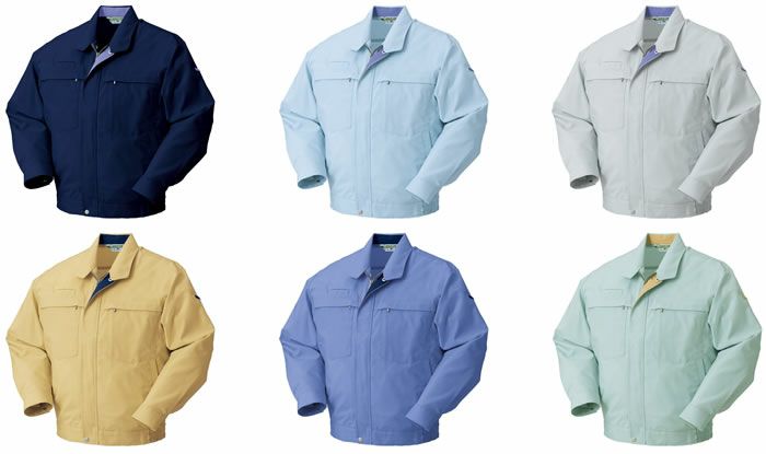 253701 長袖ジャンパー kurodaruma クロダルマ 春夏作業服 作業着 S～5L 綿65％・ポリエステル35％ シーティング