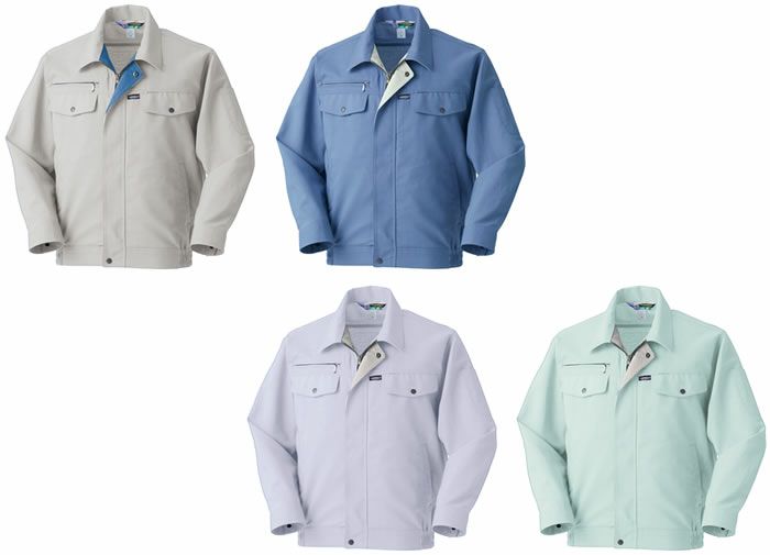 25056 長袖ジャンパー kurodaruma クロダルマ 春夏作業服 作業着 S～5L ポリエステル45％・綿40％・麻15％ シーティング