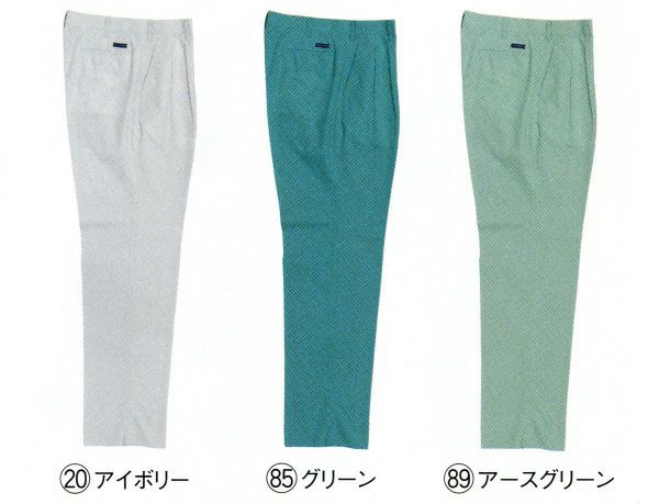 31488 スラックス（ツータック） kurodaruma クロダルマ 春夏作業服 作業着 70～120ｃｍ ポリエステル65％・綿35％ ポプリン（エコマーク）