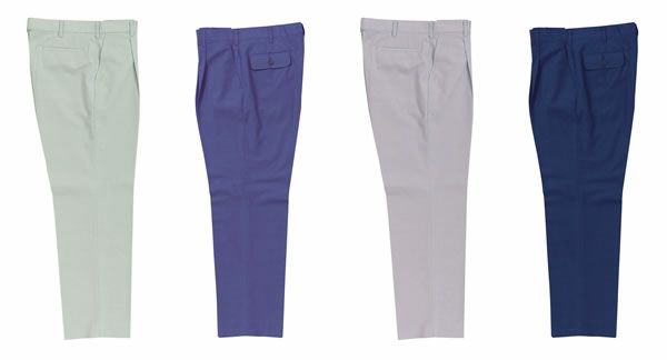 31068 スラックス（ワンタック） kurodaruma クロダルマ 春夏作業服 作業着 70～120ｃｍ 綿55％・ポリエステル45％ パナマ