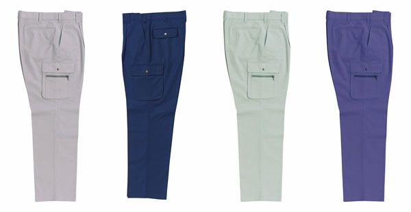 35068 カーゴパンツ（ワンタック） kurodaruma クロダルマ 春夏作業服 作業着 70～120ｃｍ 綿55％・ポリエステル45％ パナマ