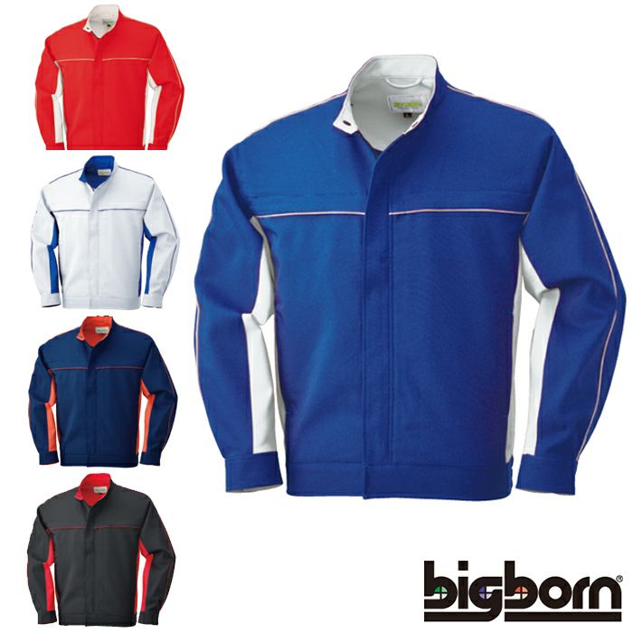 2626 ジャケット ビッグボーン 秋冬作業服 作業着 S-5L ポリエステル100％（再生ポリエステル60% 使用） 東レ リサイクロン ストレッチツイル