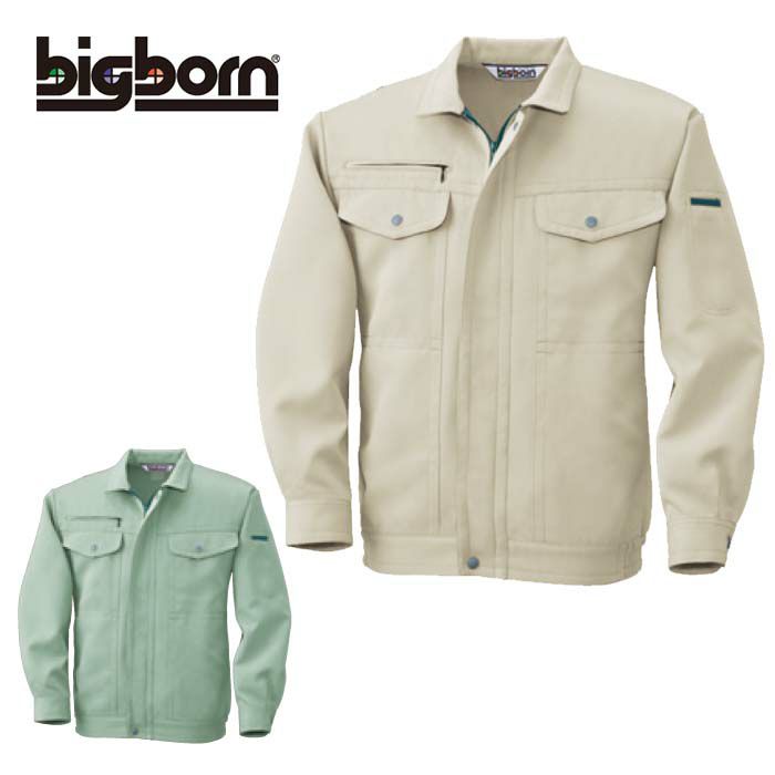 1296 ジャケット ビッグボーン 秋冬作業服 作業着 S-5L ポリエステル100％ ファインツイル