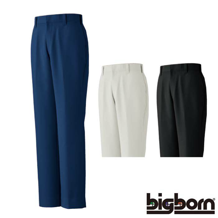 BM142 ノータックパンツ ビッグボーン 秋冬作業服 作業着 70-120 ポリエステル90%・綿10% 裏綿ツイル