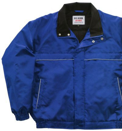 8308 軽量防寒ジャケット ビッグボーン 防寒着 軽防寒着 SS-5L ポリエステル100％ 裏地：トリコット起毛＋中綿キルト