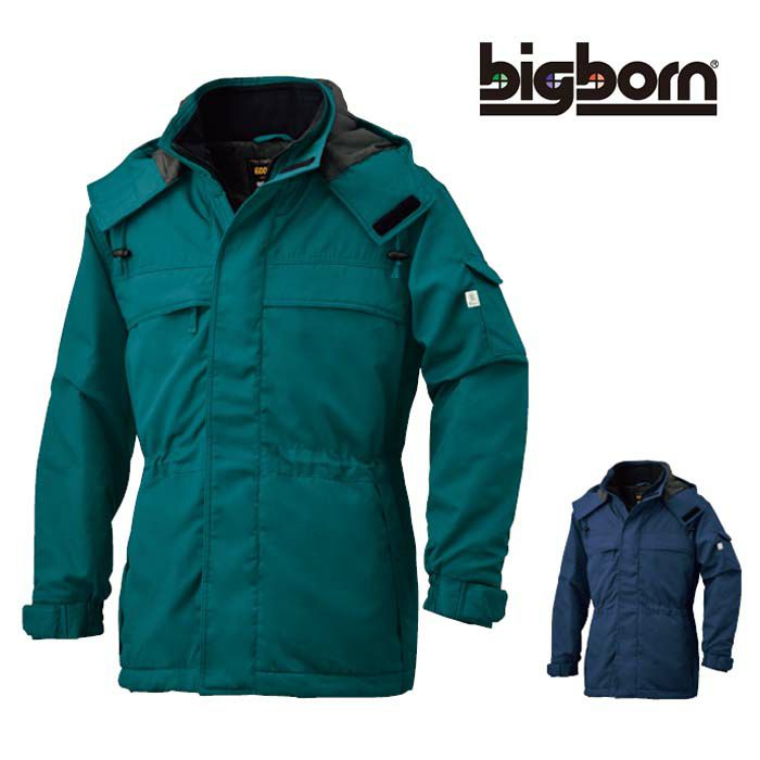 8665 コート ビッグボーン 防寒着 防寒服 M-5L ポリエステル65%・綿35%（再生ポリエステル65%使用） エコサマーツイル
