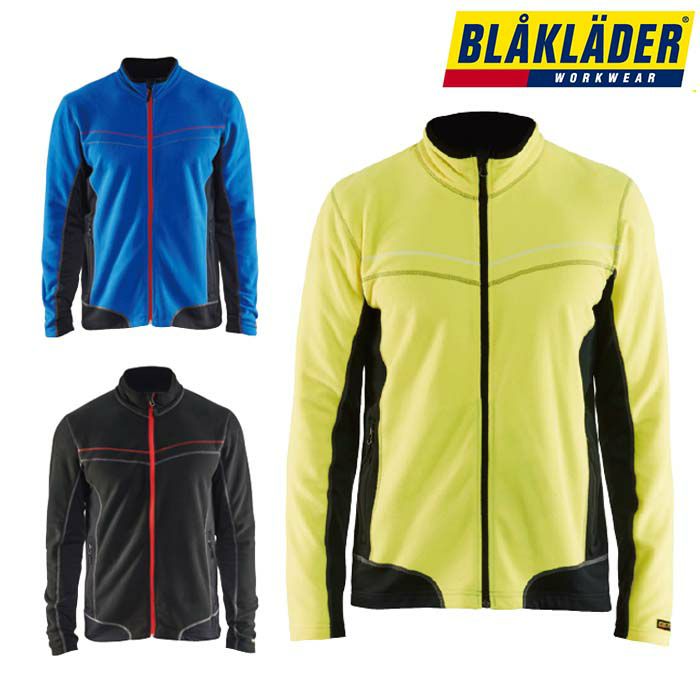 8221-1010 MICROFLEECE JACKET ビッグボーン BLAKLADER 秋冬作業服 作業着 XS-XXL ポリエステル100％ マイクロフリース アンチピリング