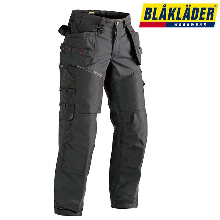 8214-2517 CRAFTSMAN TROUSERS X1500 SOFTSHELL ビッグボーン BLAKLADER 秋冬作業服 作業着 C42-C60 ポリエステル100％ 3層ソフトシェルストレッチ