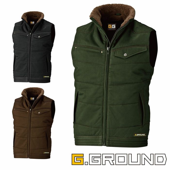 5506 防寒ベスト 桑和 SOWA 防寒着 防寒ウェア M～6L 綿100％