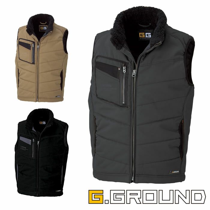 5106 防寒ベスト 桑和 SOWA 防寒着 防寒ウェア M～6L 綿100％