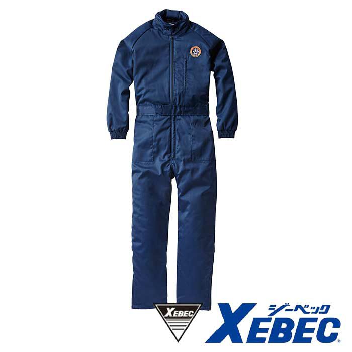 483 防寒続服 XEBEC ジーベック 秋冬作業服 作業着 M～5L （表）ポリエステル 65％・綿 35％ （裏）ポリエステル 100％ （中綿）ポリエステル 100％ ツイル