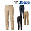 12203 メンズストレッチパンツ XEBEC ジーベック 秋冬作業服 作業着 70～120 綿 65％・ポリエステル 35％ サテンストレッチ