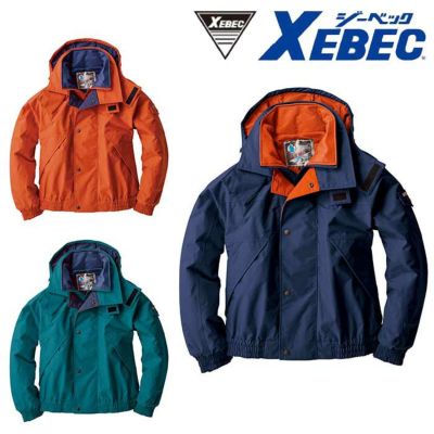 530 防水防寒パンツ XEBEC ジーベック 秋冬作業服 防寒着 M～5L （表