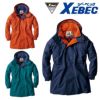 531 防水防寒コート XEBEC ジーベック 秋冬作業服 防寒着 M～5L （表）ナイロン100％　（裏）ポリエステル100％ タッサー・ワッフルライナー