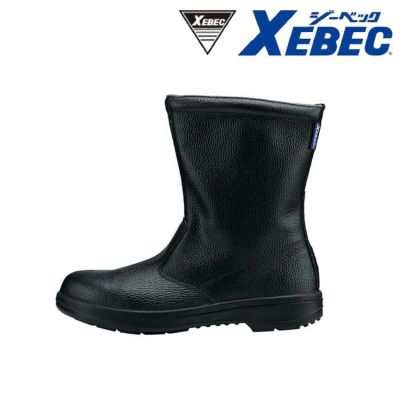 85028 半長靴 XEBEC ジーベック 安全靴 24～29cm 牛革（型押し） | SSS 