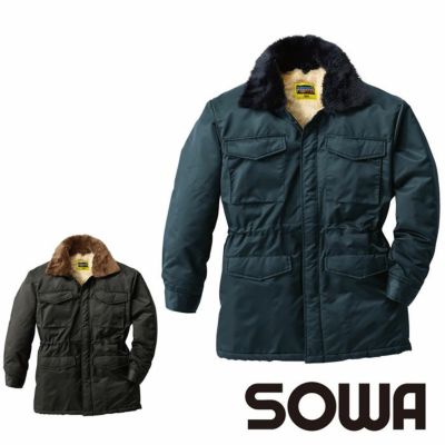 3008 ワンタック脇ゴム入り防寒パンツ 桑和 SOWA 防寒着 防寒ウェア M